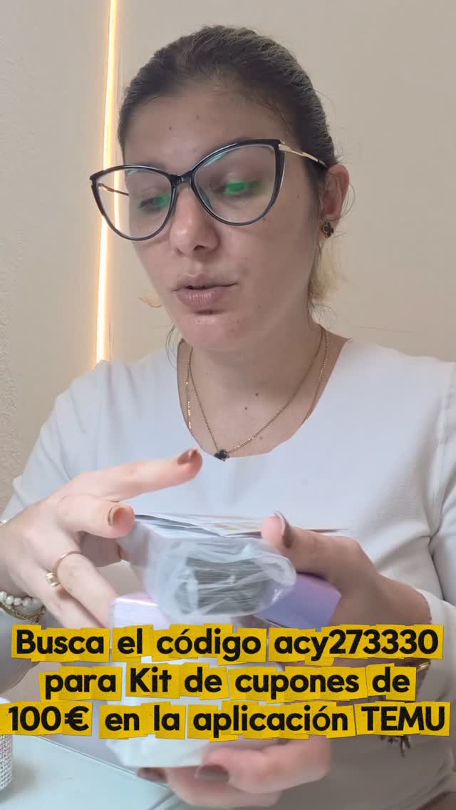 🔥¡Busca mi código [acy273330] AHORA para desbloquear un kit de cupones de 100€ en Temu! Pa