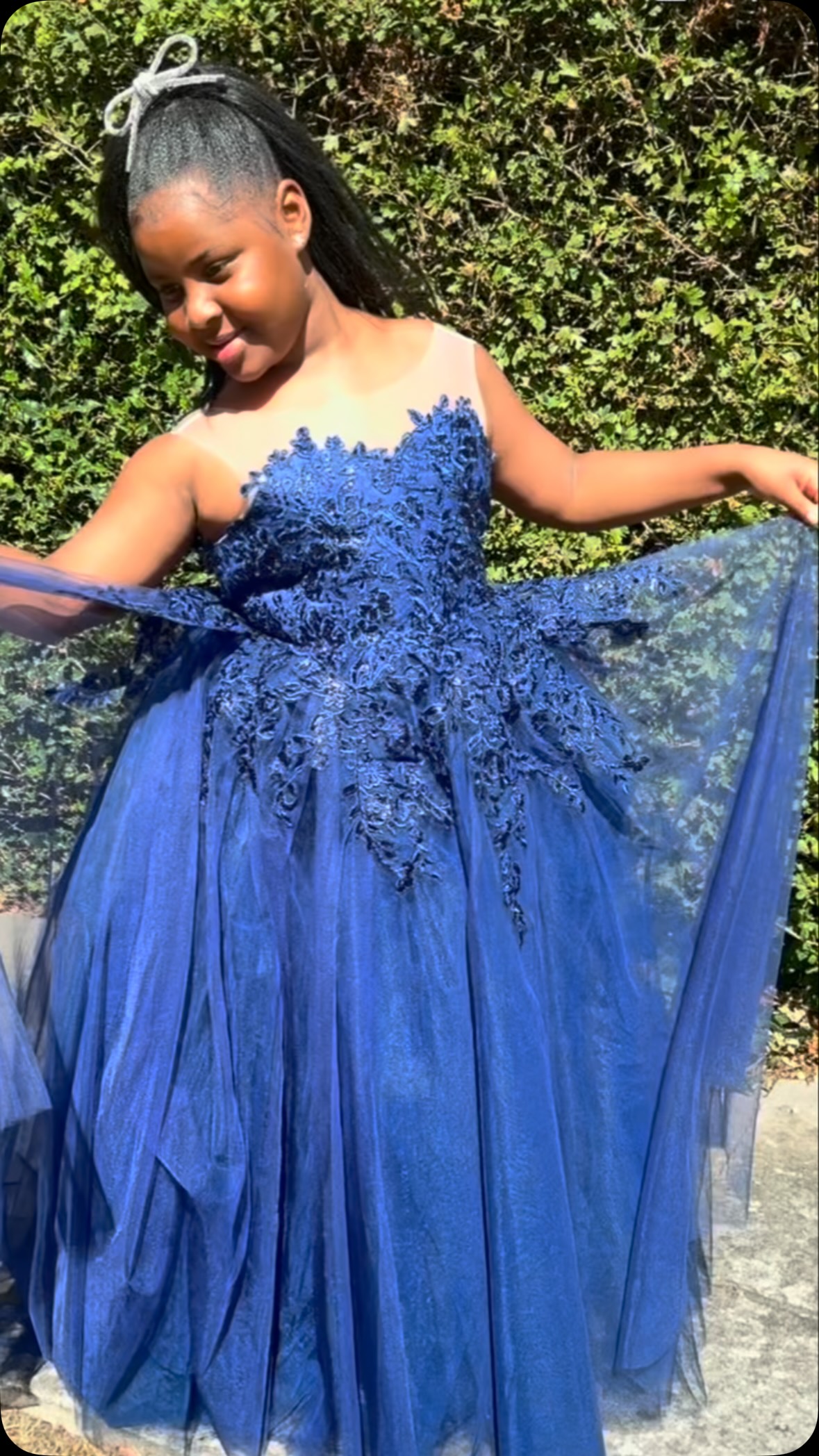 My little princess ✨👗🤍 She looked absolutely beautiful and elegant in her MISSACC dress tr