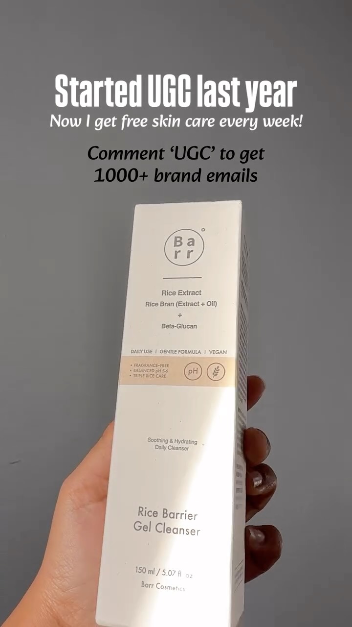 Comment ‘UGC’ and I’ll send you 1000 brand emails you can pitch today!